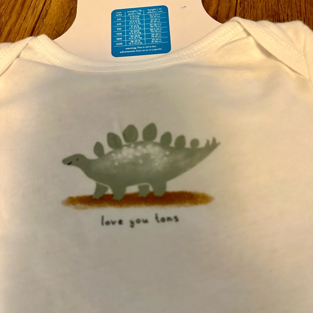 Carter's White and Green Baby Apparel - Picture 2 of 8